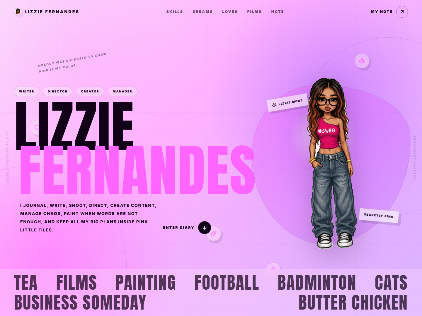 Lizziee project cover
